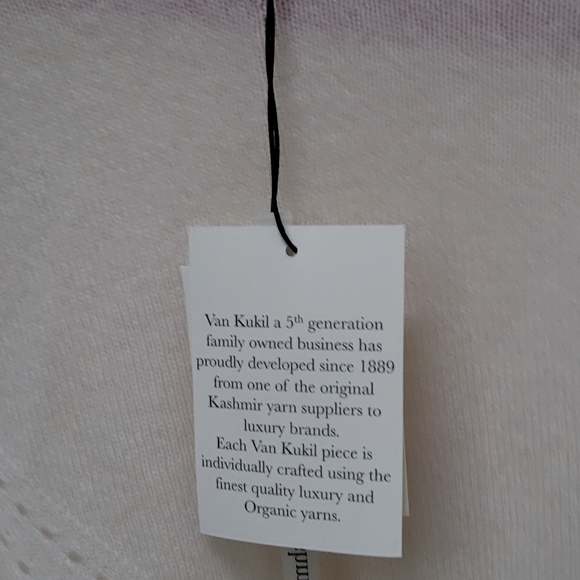 Van Kukil Cashmere Collegiate Style Cardigan XL and L -NWT - Picture 13 of 17